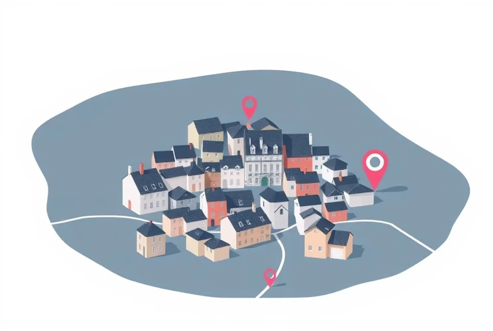 Carte du secteur d'intervention autour de Cagnes-sur-Mer (06800)